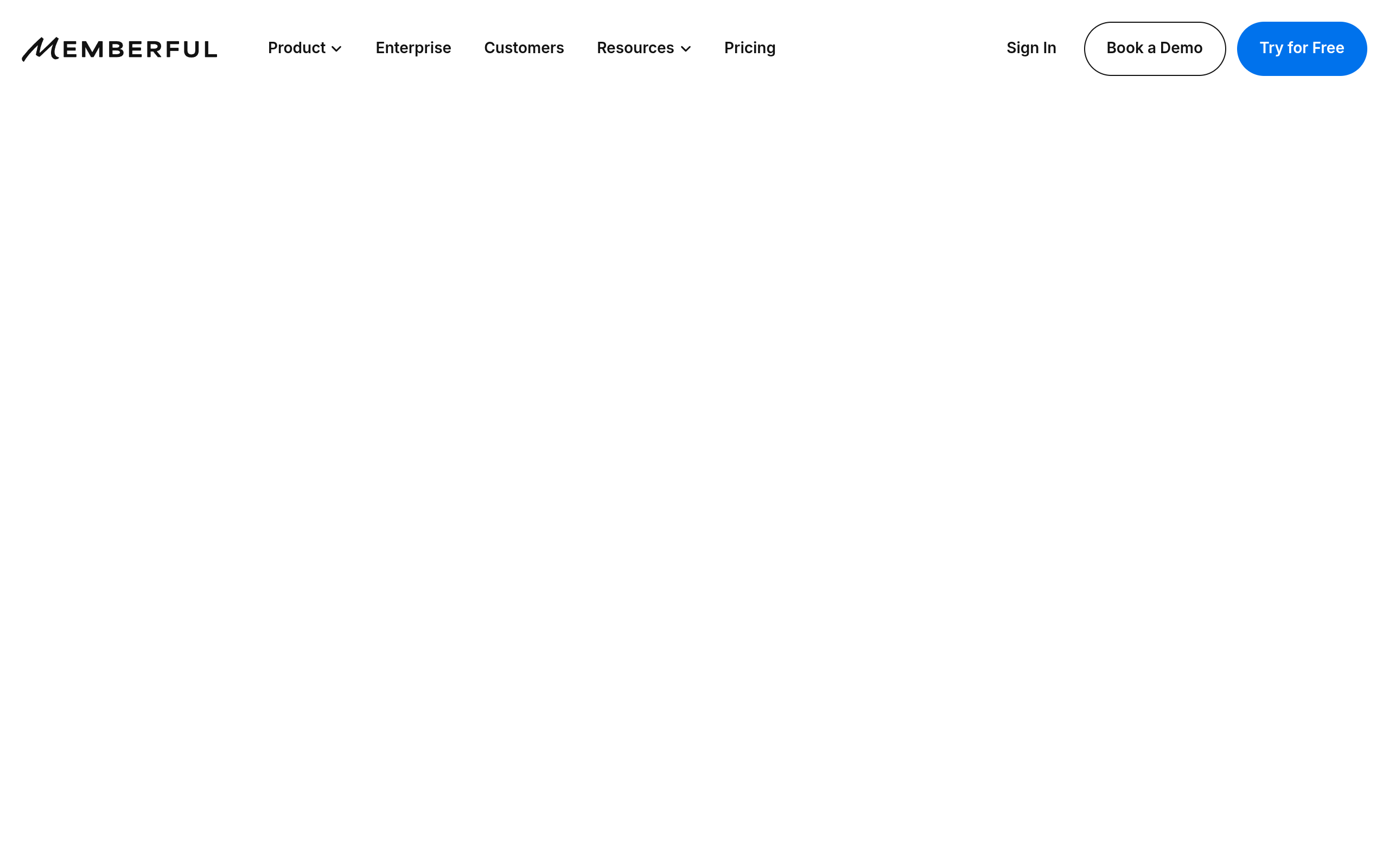 Screenshot of memberful.com